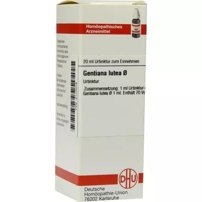 GENTIANA LUTEA Modertinktur, 20 ml