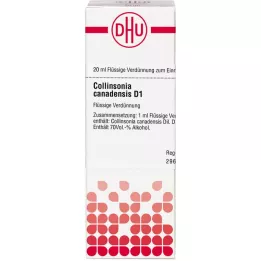 COLLINSONIA CANADENSIS D 1 fortynning, 20 ml