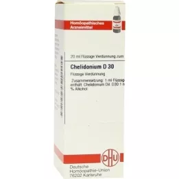 CHELIDONIUM D 30 Fortynning, 20 ml