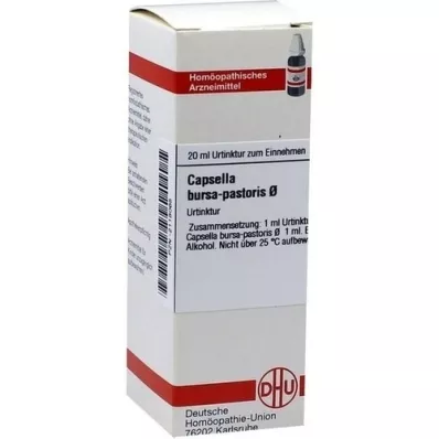 CAPSELLA BURSA pastoris mor tinktur, 20 ml