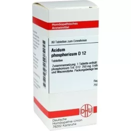 ACIDUM PHOSPHORICUM D 12 tabletter, 80 stk