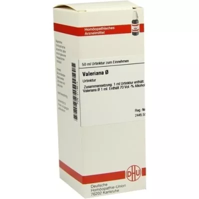 VALERIANA Mortinktur D 1, 50 ml VALERIANA Mortinktur D 1, 50 ml