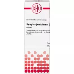 SYZYGIUM JAMBOLANUM Mortinktur D 1, 20 ml