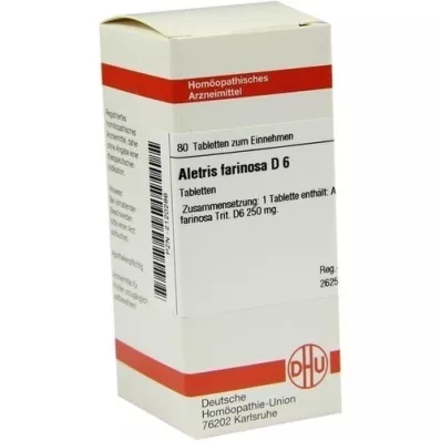 ALETRIS FARINOSA D 6 tabletter, 80 stk