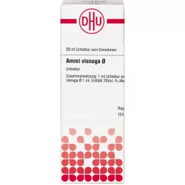 AMMI VISNAGA Mortinktur D 1, 20 ml