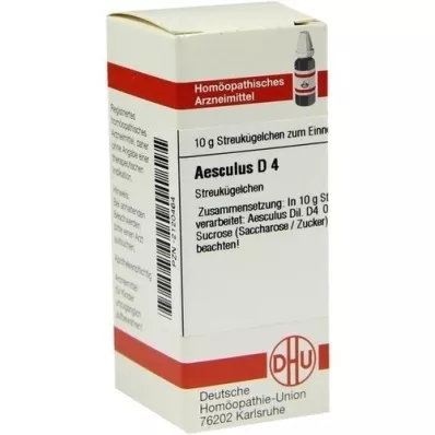 AESCULUS D 4 kuler, 10 g