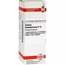 ACIDUM PHOSPHORICUM D 12 Fortynning, 20 ml