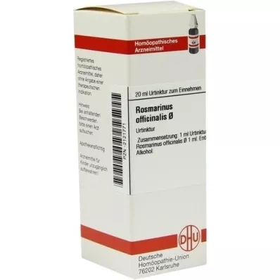 ROSMARINUS OFFICINALIS Mortinktur D 1, 20 ml