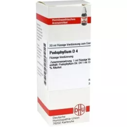 PODOPHYLLUM D4 fortynning, 20 ml