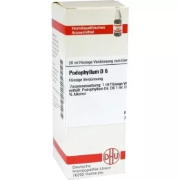 PODOPHYLLUM D6 Fortynning, 20 ml