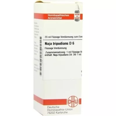NAJA TRIPUDIANS D6 Fortynning, 20 ml