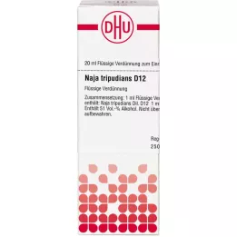 NAJA TRIPUDIANS D 12 Fortynning, 20 ml