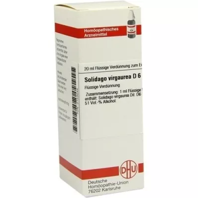 SOLIDAGO VIRGAUREA D6 Fortynning, 20 ml