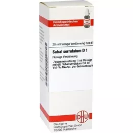 SABAL SERRULATUM D 1 fortynning, 20 ml