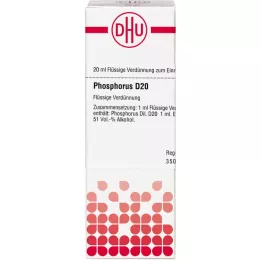 PHOSPHORUS D 20 Fortynning, 20 ml