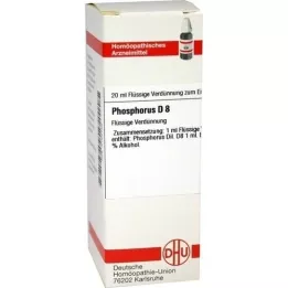 PHOSPHORUS D 8 Fortynning, 20 ml