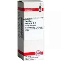 PASSIFLORA INCARNATA D 2 Fortynning, 20 ml