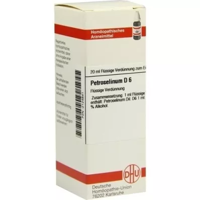 PETROSELINUM D6 Fortynning, 20 ml
