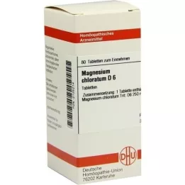 MAGNESIUM CHLORATUM D 6 tabletter, 80 stk
