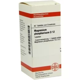 MAGNESIUM PHOSPHORICUM D 12 tabletter, 80 stk