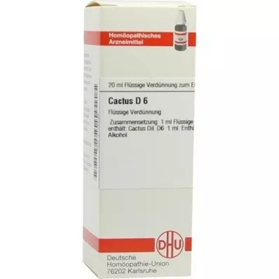 CACTUS D6 Fortynning, 20 ml