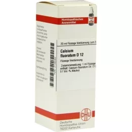 CALCIUM FLUORATUM D 12 Fortynning, 20 ml