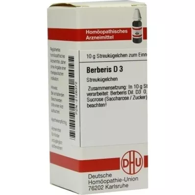 BERBERIS D 3 kuler, 10 g