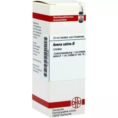 AVENA SATIVA Modertinktur, 20 ml AVENA SATIVA Modertinktur, 20 ml