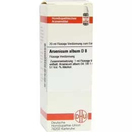 ARSENICUM ALBUM D 8 Fortynning, 20 ml