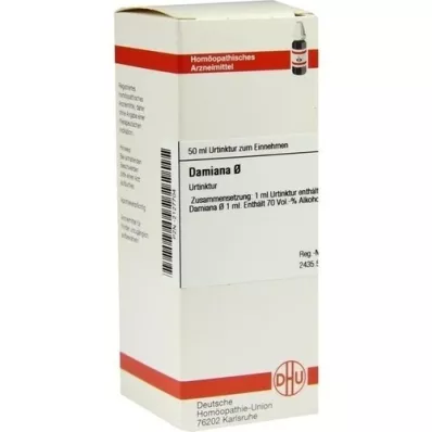 DAMIANA Mortinktur D 1, 50 ml