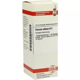VISCUM ALBUM D 2 Fortynning, 20 ml