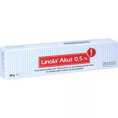LINOLA akutt 0,5 % krem, 30 g LINOLA akutt 0,5 % krem, 30 g