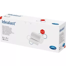 IDEALAST Bandasje 6 cmx5 m hvit, 1 stk