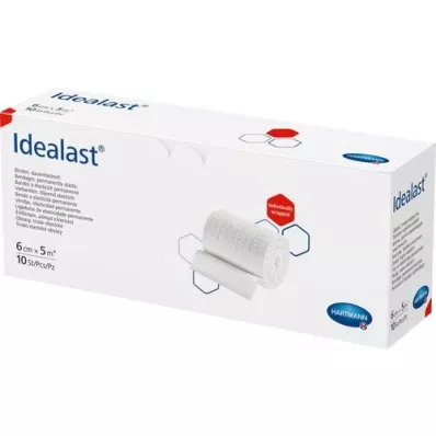 IDEALAST Bandasje 6 cmx5 m hvit, 1 stk IDEALAST Bandasje 6 cmx5 m hvit, 1 stk