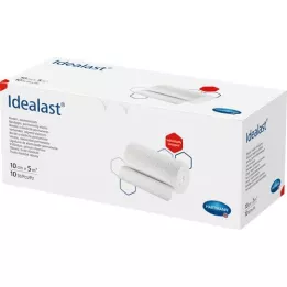 IDEALAST Bandasje 10 cmx5 m hvit, 1 stk