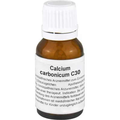 CALCIUM CARBONICUM C 30 kuler, 15 g