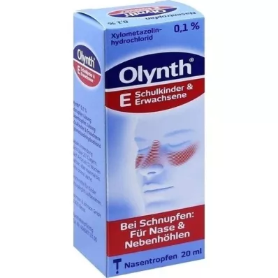 OLYNTH 0,1 % for voksne nesedråper, 20 ml OLYNTH 0,1 % for voksne nesedråper, 20 ml