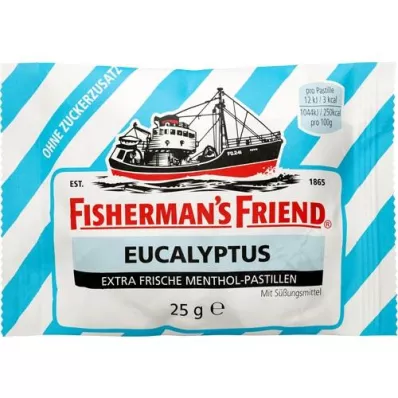 FISHERMANS FRIEND Eukalyptus uten sukkerpastiller, 25 g