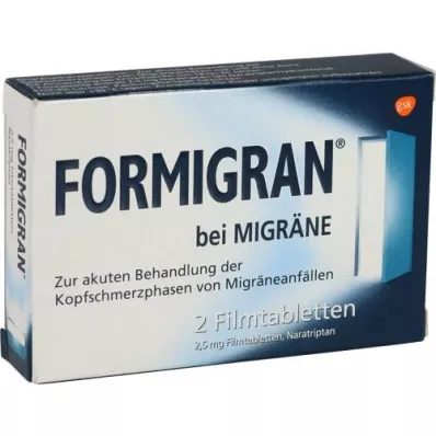 FORMIGRAN Filmdrasjerte tabletter, 2 stk