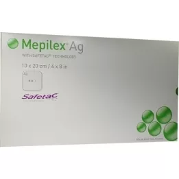 MEPILEX Ag skumbandasje 10x20 cm steril, 5 stk