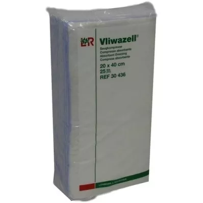 VLIWAZELL Sugekompresser usterile 20x40 cm, 25 stk