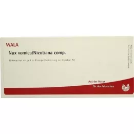 NUX VOMICA/NICOTIANA komp. ampuller, 10X1 ml