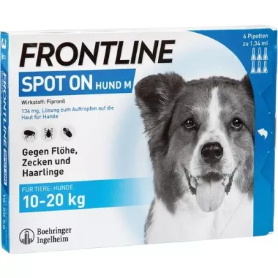 FRONTLINE Flekk på H 20 veterinær.Løsning, 6 stk FRONTLINE Flekk på H 20 veterinær.Løsning, 6 stk