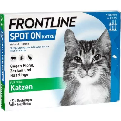 FRONTLINE Spot on K løsning for katter, 6 stk