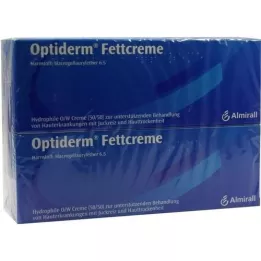 OPTIDERM Fettkrem, 2X100 g