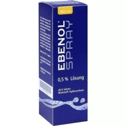 EBENOL Spray 0,5 % løsning, 30 ml