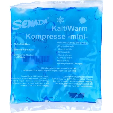 SENADA Kaldt varm kompress mini 10x10 cm, 1 stk SENADA Kaldt varm kompress mini 10x10 cm, 1 stk