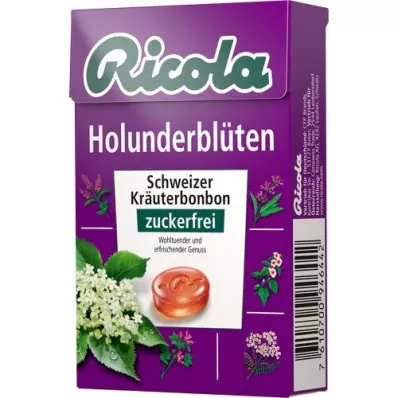 RICOLA o.Z.Box hylleblomstgodteri, 50 g RICOLA o.Z.Box hylleblomstgodteri, 50 g