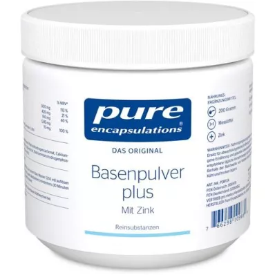 PURE ENCAPSULATIONS Basepulver pluss Pure 365 Plv., 200 g PURE ENCAPSULATIONS Basepulver pluss Pure 365 Plv., 200 g