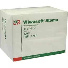 VLIWASOFT Stomi komprimerer 10x10 cm 4 ganger, 100 stykker